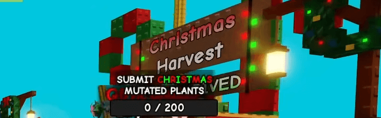 grow a garden christmas part 1 christmas harvest